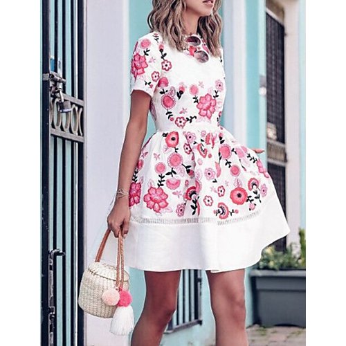 Women, birthday tight dress, Floral