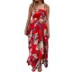 Slim leather female tourist base, chiffon dresses, floral, geometric strap